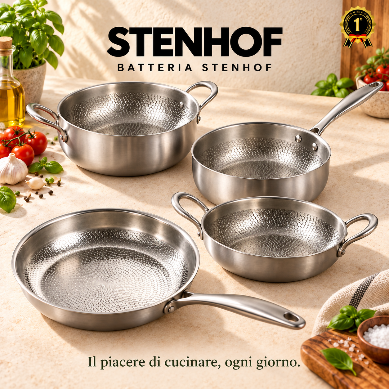 Batteria da cucina Stenhof