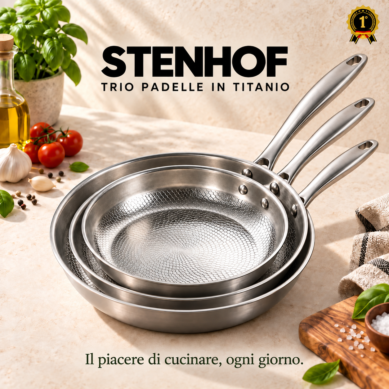 Trio di padelle Stenhof