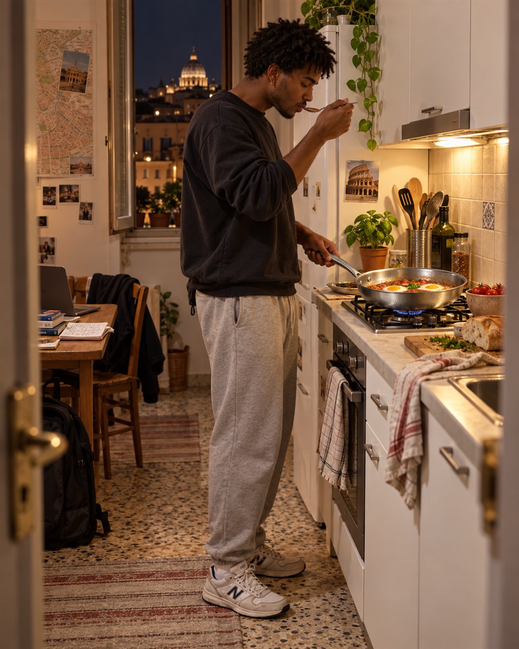 Cliente Stenhof in una cucina italiana